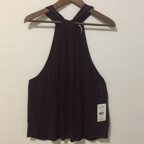 Free People Plum Sleeveless Top - Picture 6 of 6